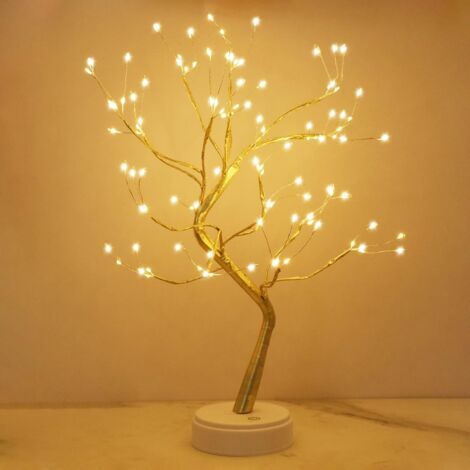 Arbre lumineux LED. Arbre féerique à lumière apaisante pour une ambiance magique