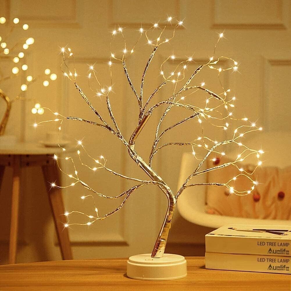 Arbre lumineux LED. Arbre féerique à lumière apaisante pour une ambiance magique